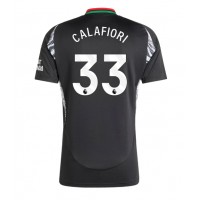 Arsenal Riccardo Calafiori #33 Replica Away Shirt 2024-25 Short Sleeve